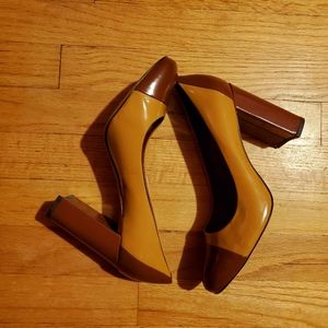 Vince Camuto Bellai Two Tone Cap Toe Heel